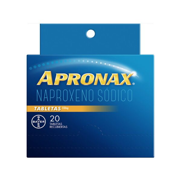 Apronax 550 Mg 20 Tabletas