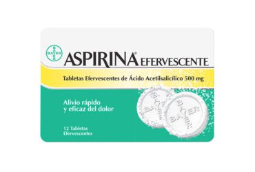 ASPIRINA 500 MG EFERVECENTE 12 TAB
