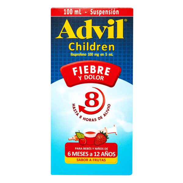 ADVIL CHILDREN 100 ML SUSP