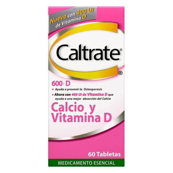 EPS-CALTRATE D 600 MG X 60 TABLETAS