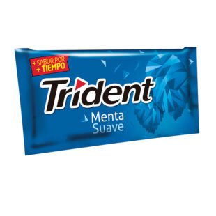 Chicle Trident Menta 18 Unidades