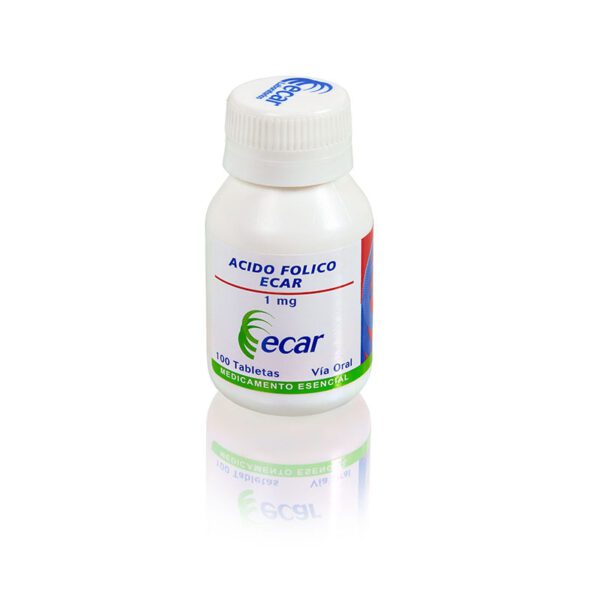 ACIDO FOLICO 1 MG 100 TAB ECAR