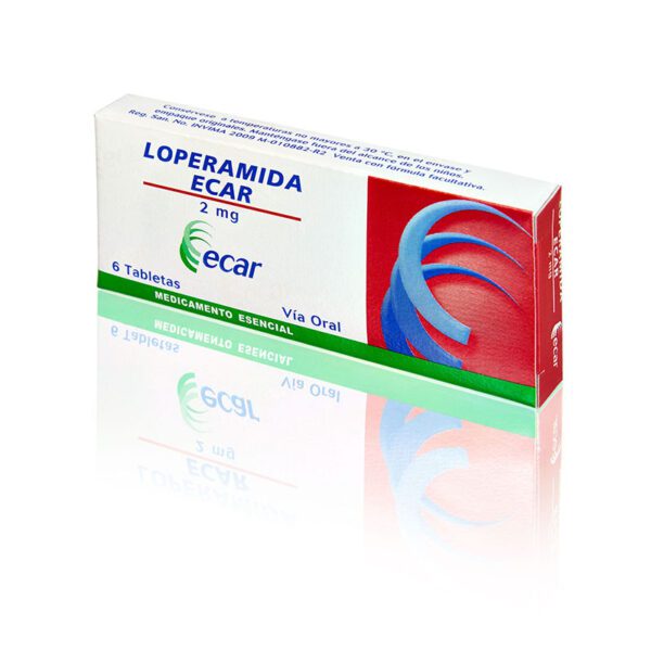 LOPERAMIDA 2 MG X 6 TAB ECAR