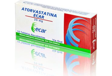 Atorvastatina 20 Mg 10 Tabletas Ec