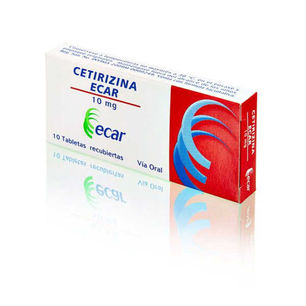 CETIRIZINA 10 MGS 10 TAB