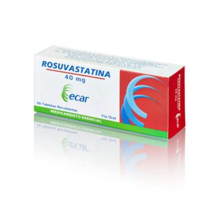 ROSUVASTATINA 40 MG 30 TAB ECAR