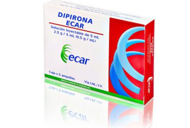 DIPIRONA 5 ML 5 AMPOLLAS ECAR