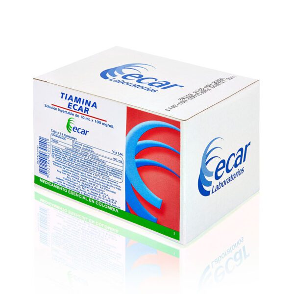 TIAMINA 1 GR 10 ML AMP ECAR