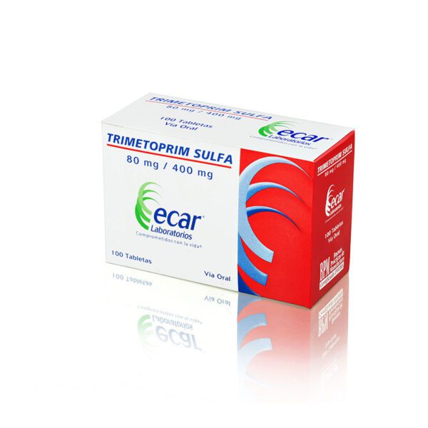 TRIMETOPRIM SULFA 80/400 MG 100 TAB ECAR