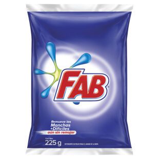 DETERGENTE FAB FLORAL 225 GMS
