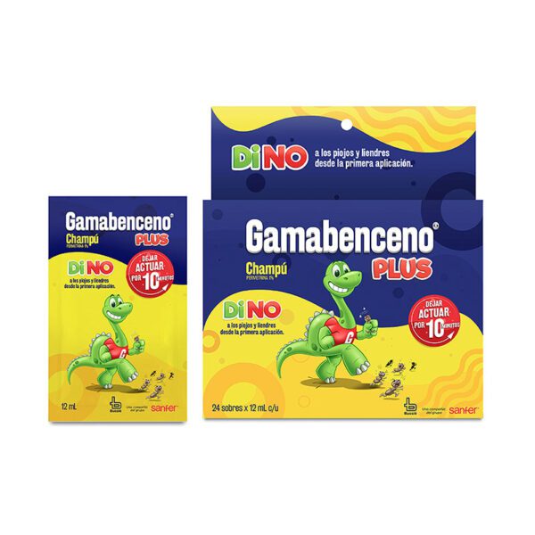 GAMABENCENO PLUS CHAMPU SBS 24 UNI 12 ML