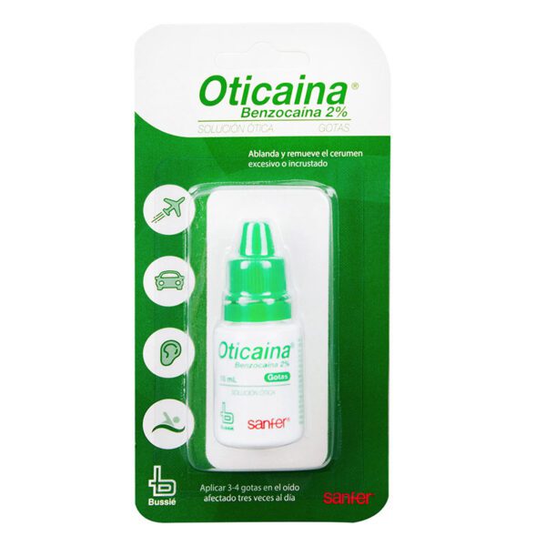 OTICAINA 2% SOL OTICA 10 ML