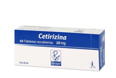 Cetirizina 10 Mg 10 Tabletas Rc