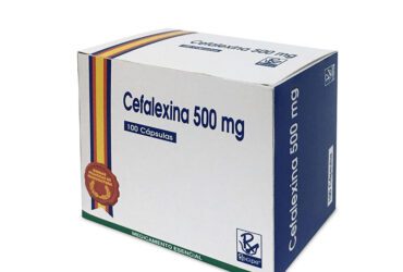 CEFALEXINA 500 MG 100 CAP