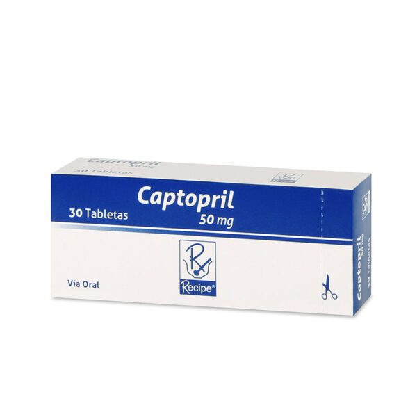 CAPTOPRIL 50 MG 30 TAB BUSSIE