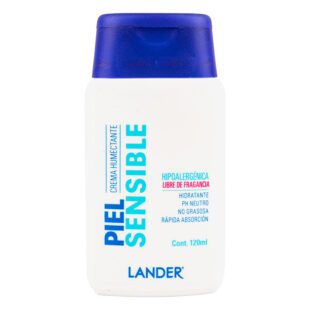CREMA LANDER 120 ML PIEL SENSIBLE