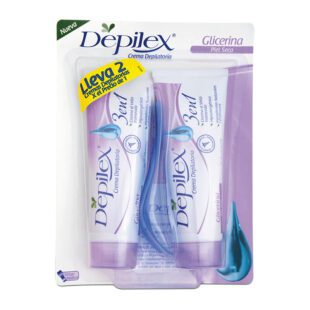 Crema Depilex 3 En 1 Piel Seca 100 G 2X1