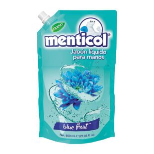 Jabón Líquido Menticol Doy Pack Blue Frost 800 Ml