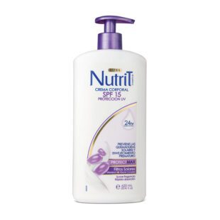 Crema Corporal Nutrit Protección Uv Spf 15 620 Ml