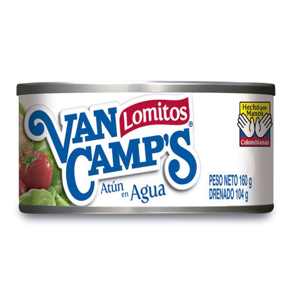ATUN VAN CAMPS LOMITOS AGUA 160 GR