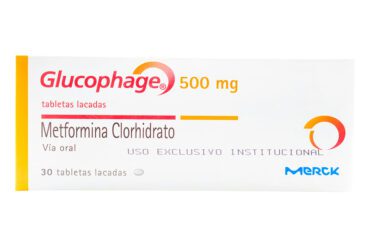 GLUCOPHAGE 500 MG 30 TAB MERCK
