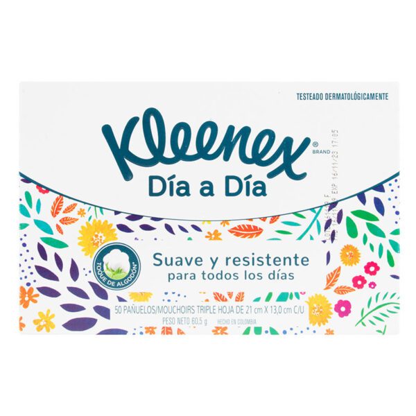 PAÑUELOS KLEENEX DIA A DIA X 50