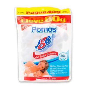 ALGODON POMOS 40 GR JGB