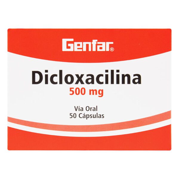 DICLOXACILINA 500 MG 50 CAP GF