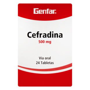 CEFRADINA 500 MGS 24 CAP GF