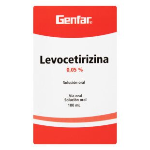 LEVOCETIRIZINA 0,05% SOLUCION 100 ML