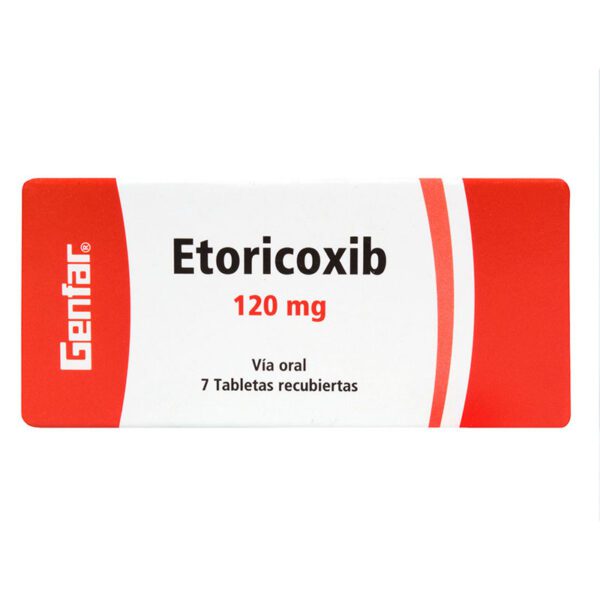 ETORICOXIB 120 MG 7 TAB GF