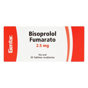 Bisoprolol 2.5 Mg 30 Tbs Gf(M)8742