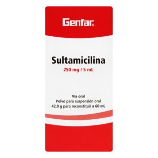 Sultamicilina 250 Mg/5 Ml 60 Ml Gf