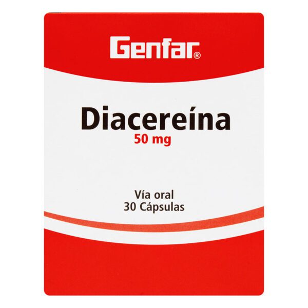 DIACEREINA 50 MG 30 CAP GF