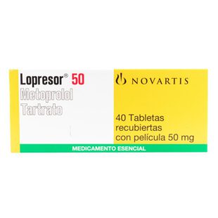 ZZLOPRESOR 50 MGS 40 TAB