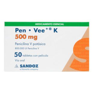 Pen Vee K 500 Mg 50 Tabletas