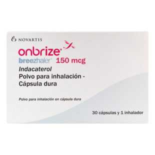 Onbrize Breezhaler 150 Mcg 30 Cápsulas (A)(Pae)