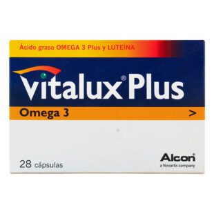 Vitalux Plus Omega 3 28 Cápsulas