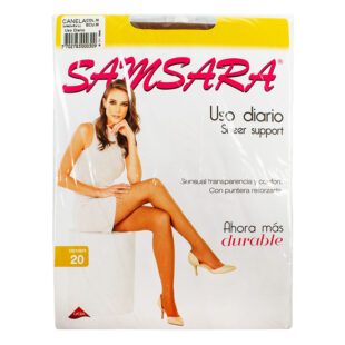 Medias Samsara Sheer Supportt M Canela