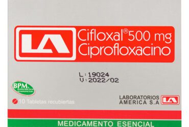 Cifloxal 500 Mg 10 Tabletas La