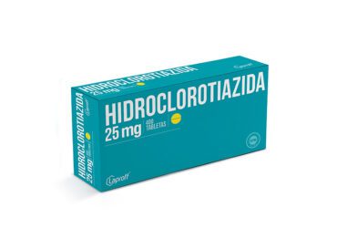 Hidroclorotiazida 25 Mg 400 Tabletas Lp