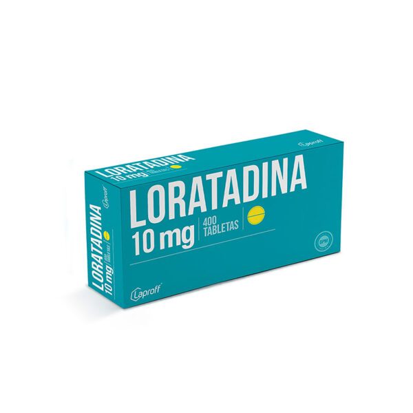Loratadina 10 Mg 400 Tabletas Lp