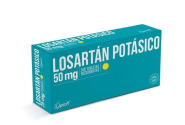 Losartán 50 Mg 300 Tabletas Lp