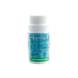 Albendazol Suspensión 20 Ml Lp