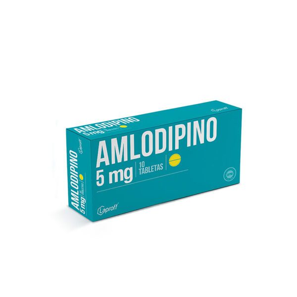 AMLODIPINO 5 MG 10 TAB LP