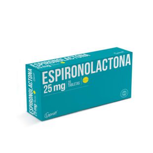 ESPIRONOLACTONA 25 MG 20 COMP