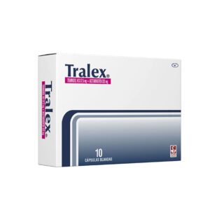 Tralex 325 Mg 10 Cápsulas