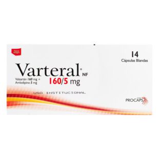 VARTERAL 160/5 MG 14 CAP