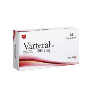 Varteral 80/10 Mg 14 Cápsulas Blandas