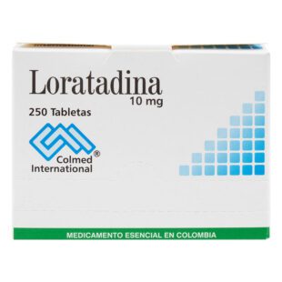 Loratadina 10 Mg 250 Tabletas Pc